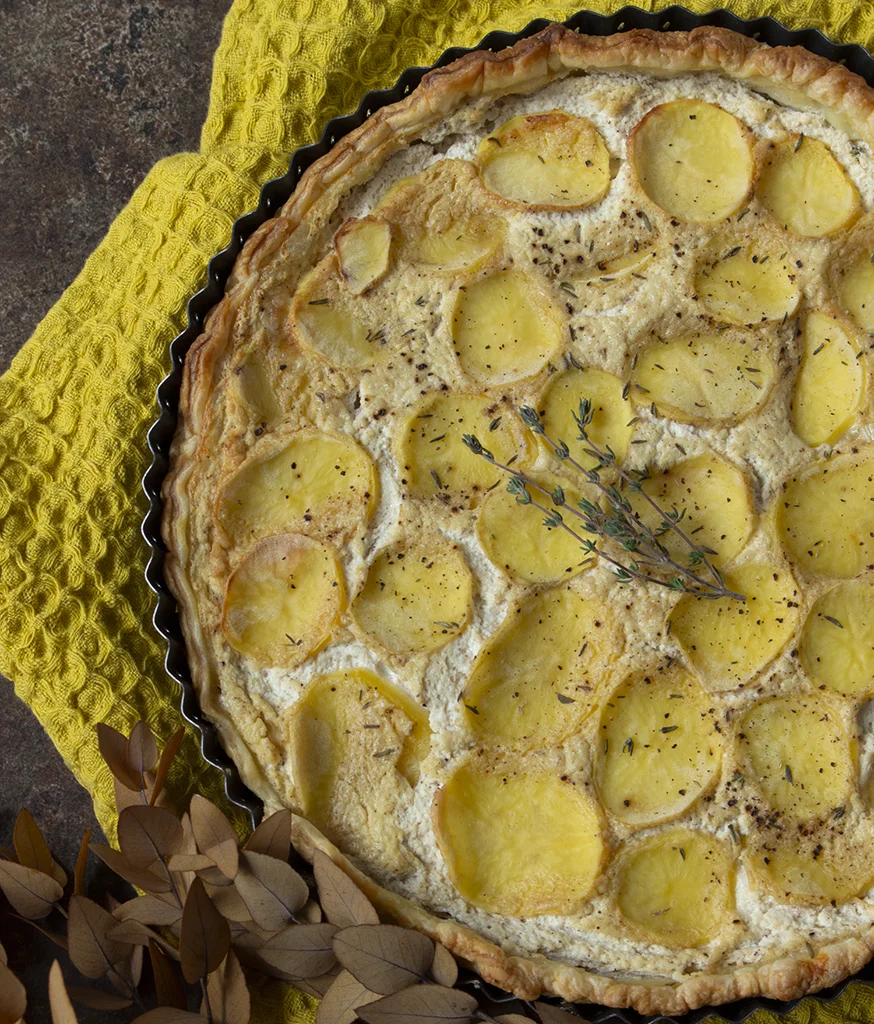 Recette de Tarte paysanne aux pommes de terre